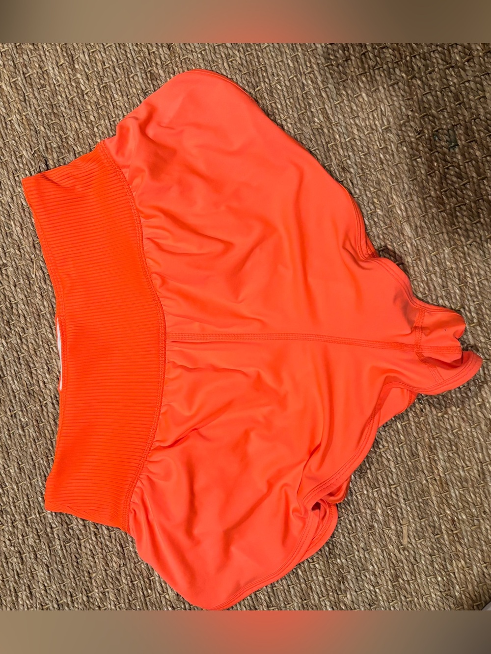 Free People Movement Hot Shot Shorts Orange Size M - Picture 3 of 4